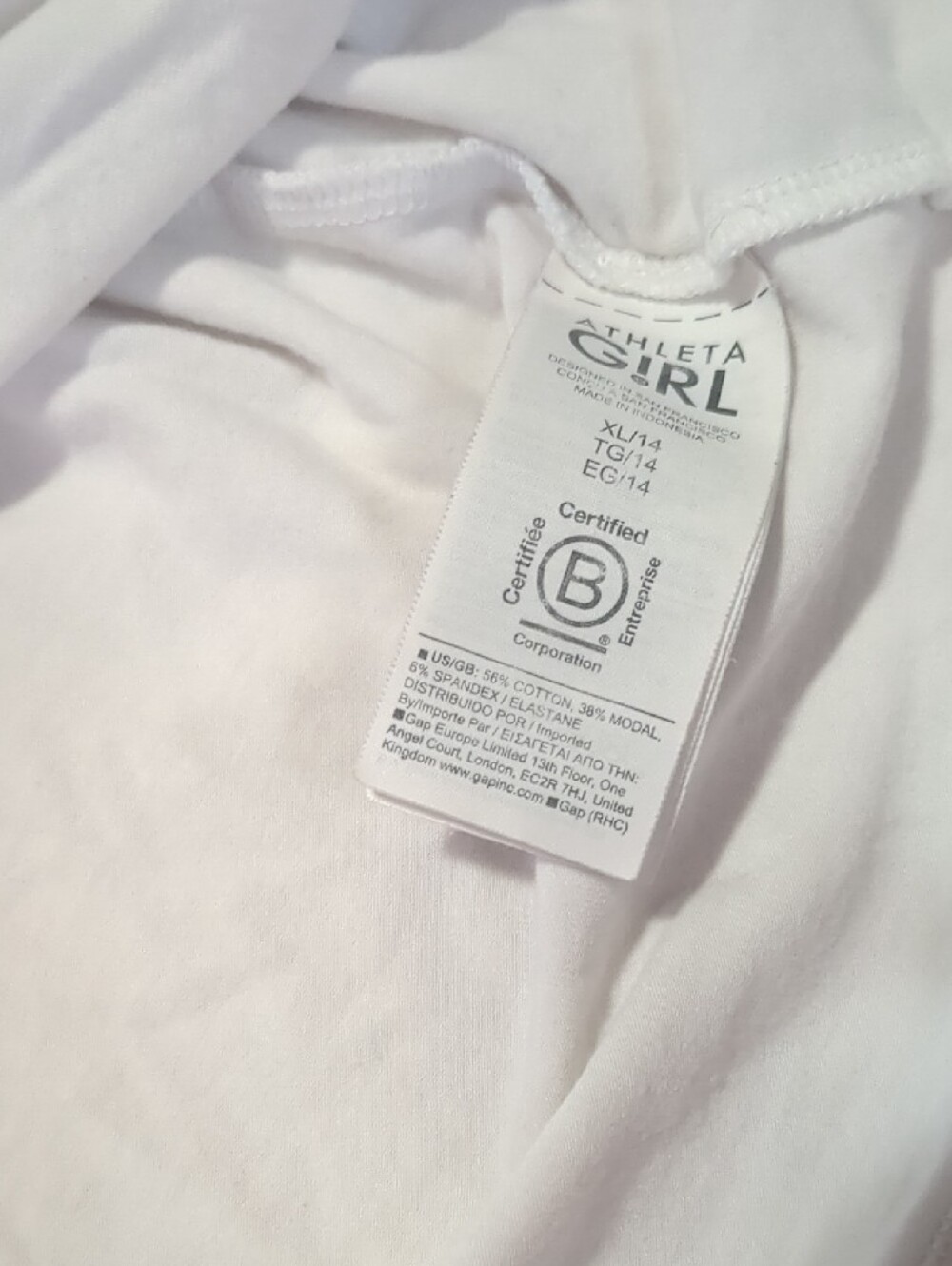 Athleta Girl Right Moves Core Tee (Not Sold Anymore At Athleta) - Picture 6 of 6
